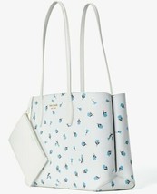 Kate Spade All Day Dainty Bloom Large Tote Floral White Pouch PXR00389 NWT FS - £99.51 GBP