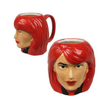 Black Widow Sculpted Ceramic Coffee Mug - £18.61 GBP