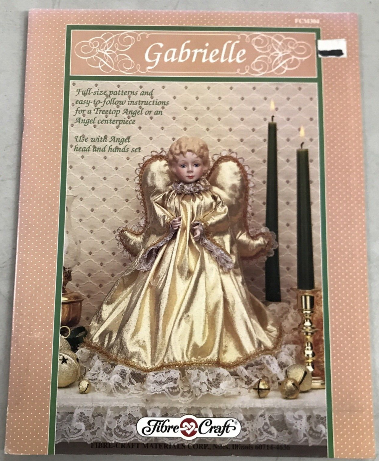 Gabrielle Treetop Angel Centerpiece [Pamphlet] Mary Ann Godfrey Sewing Pattern - $6.21
