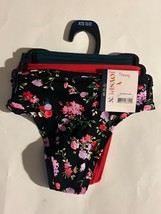 3 Pairs Joyspun Comfort Stretch Thongs Panties Size XS X-Small 0-2 Brand NEW - £4.70 GBP
