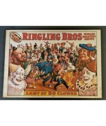 1960 Ringling Bros Circus World Museum Old Clown Poster WS - £10.96 GBP
