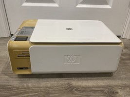 HP Photosmart C4385 All-In-One Inkjet Printer - Powers On w/ Error, Part... - £34.89 GBP