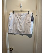 RLX Ralph Lauren Skort Skirt Stretch Tennis Golf Pickle Ball White size ... - $66.11 CAD