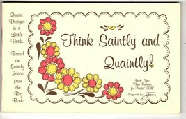 Think Saintly and Quaintly Decoupage and Decorative Painting Pattern Boo... - $15.62