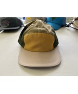 Sun + Stone Mens Colorblocked Panel Cap Green/Gold Multi-O/S - €11,93 EUR