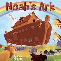 Noah&#39;s Ark Little Hippo Books Children&#39;s Padded Board Book Religious Story - £9.60 GBP