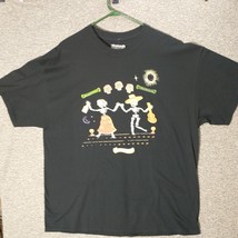 Día De Los Muertos Shirt 2XL Black Graphic T-Shirt - $10.88