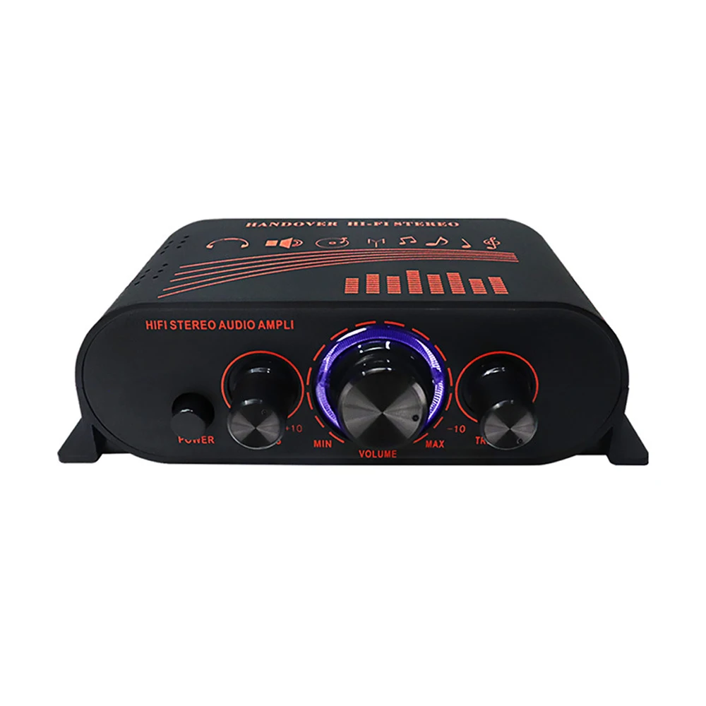 AK170 Compact Size Audio Power Amplifier Portable Sound Amplifier Speake... - $15.56