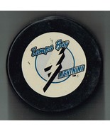 Vintage Tampa Bay Lightning Official Game Puck Bettman Small Logo 1992-9... - €65,01 EUR