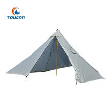 Ultralight Outdoor Camping Teepee 2-4 Persont Pyramid Tent 15D Silnylon ... - £93.55 GBP