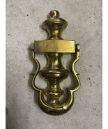 vintage Polished brass door knocker 6” - €29,22 EUR