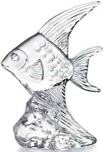 Waterford Angel Fish Crystal Sculpture Made in Ireland 8.5&quot;H #140432 New - £140.58 GBP