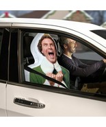 2.8 ft Pre-Lit LED Airblown Inflatable Buddy the Elf Christmas Car Buddy... - £26.97 GBP
