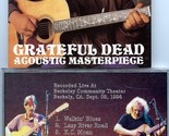 GRATEFUL DEAD - Acoustic Masterpiece ( 1 CD ) ( Live at Berkeley Communi... - $22.99