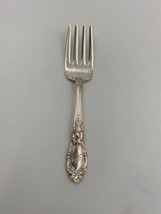 Towle Sterling Silver KING RICHARD Baby Fork monogram &#39;Billy 1949&#39; - £47.94 GBP