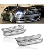 2010 - 2014 Ford Mustang Front Rear Side LED Clear Marker Lights Diode D... - $200.00