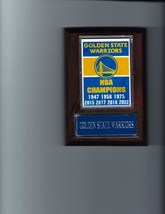 Golden State Warriors Plaque Nba Champions Champs Basketball Nba - £3.93 GBP