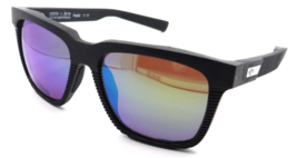 Costa Del Mar Sunglasses Pescador 55-17-140 Net Dark Gray / Green Mirror... - $215.60