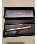 Vintage Reflections Silver-Tone &amp; Gold-Tone Ballpoint Pen in Box Things ... - £16.89 GBP