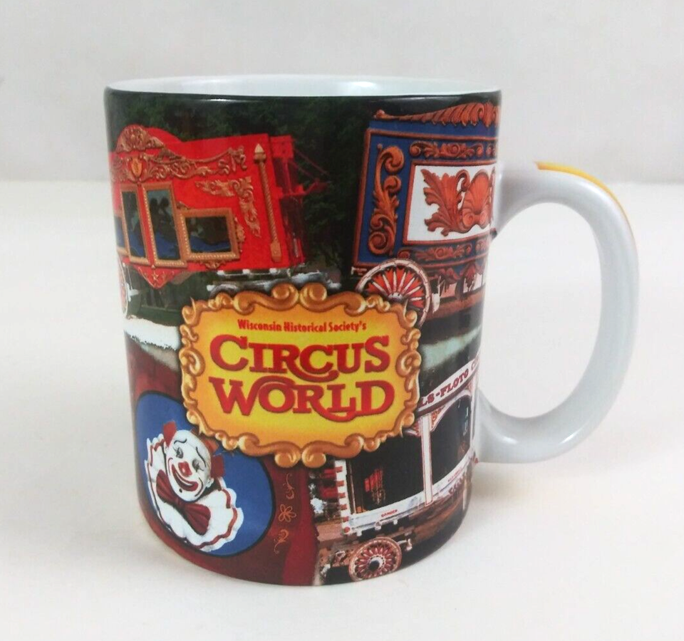 Vintage Baraboo Wisconsin Historical Society&#39;s Circus World Souvenir Cof... - $19.79