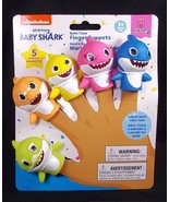 Nickelodeon pinkfong Baby Shark vinyl finger Puppets NEW - $11.95