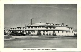 Vtg Postcard 1940s Hamonds Pub - Service Club - Camp Edwards Massachusetts - £8.02 GBP