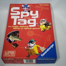 Spy Tag Game Ravensburger The High-Speed Spot-the-Spies Game! Ages 5+ EUC - £11.73 GBP