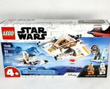 New! LEGO Star Wars  Snowspeeder Hoth Wedge Antillas &amp; Snowtrooper 75268 - £31.31 GBP