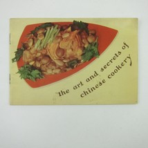 La Choy Advertising Recipe Booklet Art &amp; Secrets of Chinese Cookery Vintage 1940 - £15.46 GBP