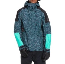NWT $370 Men’s Quiksilver High Altitude GORE-TEX Green Purple Snow Jacke... - £143.87 GBP