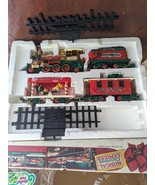 VTG  New Bright 1992 Musical Christmas Express Train Set 183 Elf Car Hol... - £117.68 GBP