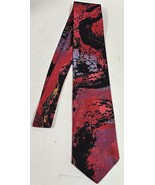 Vintage Mens Italian Multicolor Silk Necktie Neck Tie Made in Italy - $25.80 CAD
