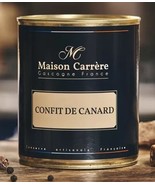 Maison Carrère - DUCK CONFIT 2 LEGS - 26.5 oz / 750 gr - Metal tin  - £34.65 GBP