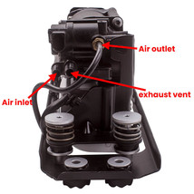 Air Suspension Compressor Pump W/ Bracket For BMW 7 Series F01 F02 740 750 760Li - £131.78 GBP