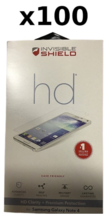 100 Lot Zagg Invisible Shield Hd Samsung Galaxy Note Iv 4 Screen Protector N910 - £90.45 GBP