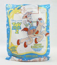 VINTAGE 1999 McDonald&#39;s Toy Story Woody &amp; Bullseye Candy Dispenser - £23.45 GBP