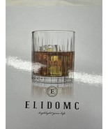 Elidomc “Pleat” 6 10oz Whiskey Glasses New - $25.21