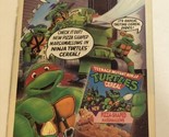 1991 Teenage Mutant Ninja Turtles Cereal Vintage Print Ad Undertaker pa20 - £10.06 GBP