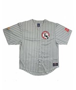 COMMEMORATIVE NEGRO LEAGUE BASEBALL JERSEY GRAY EDITION NEGRO LEAGUE JER... - $70.00