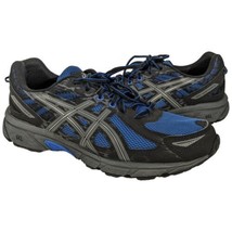 ASICS Mens Gel Venture 6 Trail Running Shoes Size 12 Blue Gray T7G1N - £39.54 GBP