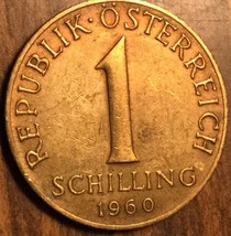 1960 Austria 1 Schilling Coin - £1.26 GBP