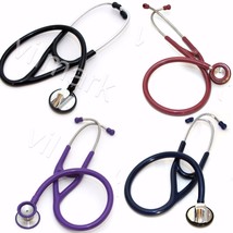 Professional Cardiology Stethoscope Dual Head With Diaphragm PickUp Your Color - $21.49+