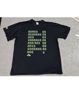 Nike Air Shirt Mens XL Black Sneaker Jones Graphic Tee Dunks Jordans 2000s - $24.74