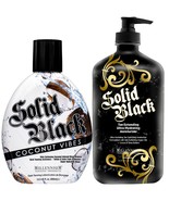 Millennium Tanning Solid Black COCONUT VIBES Tanning Lotion &amp; Tan Extend... - $48.95