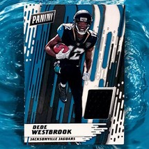 Dede Westbrook Jaguars 2017 Panini Day Jersey #RC31 (CD573) - £3.20 GBP