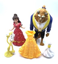Disney Princess Beauty &amp; The Beast Belle Magiclip Little Kingdom Polly Pocket - £14.38 GBP