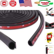 Hollow Bulb Weather Stripping - 16FT Self-Adhesive Seal for Vehicles &amp; H... - $81.11 CAD