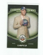 Brook Lopez (New Jersey Nets) 2008-09 Topps Treasury Rookie Card #110 - £7.60 GBP