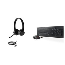 Lenovo 100 Headset - Stereo - USB - Wired - Over-The-Head - Binaural - £32.11 GBP