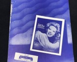 I&#39;ll Walk Alone 1944 Vintage Sheet Music Jule Styne Sammy Cahn - £6.96 GBP